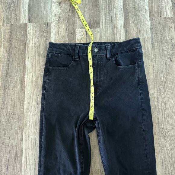 American Eagle Outfitters Women's CURVY Super High Rise Jegging Black Size 8 - Picture 6 of 9